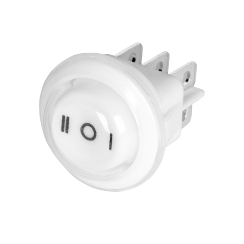 Переключатель трёхпозиционный MR3-231-R6-WWWB (белый)