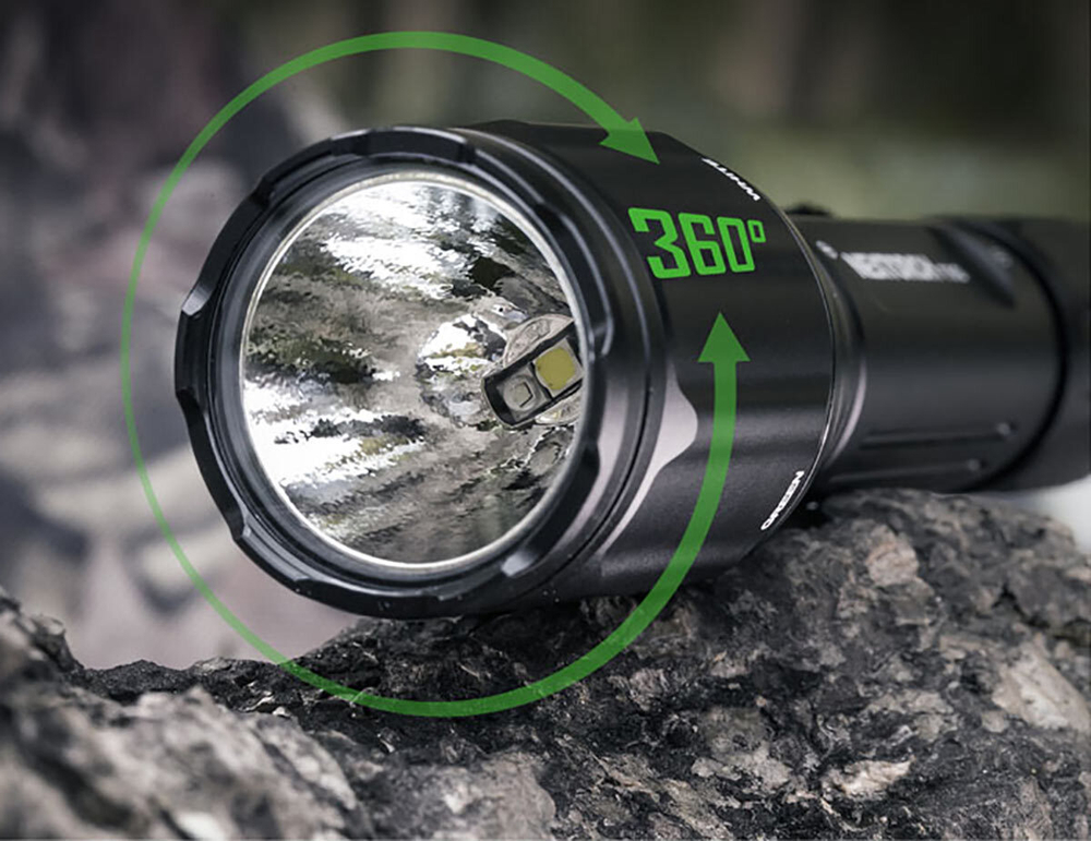 Фонарь Nextorch T5G v 2.0 комплект, 1200 люмен, белый/зелёный (T5G V2.0 HUNTING SET)