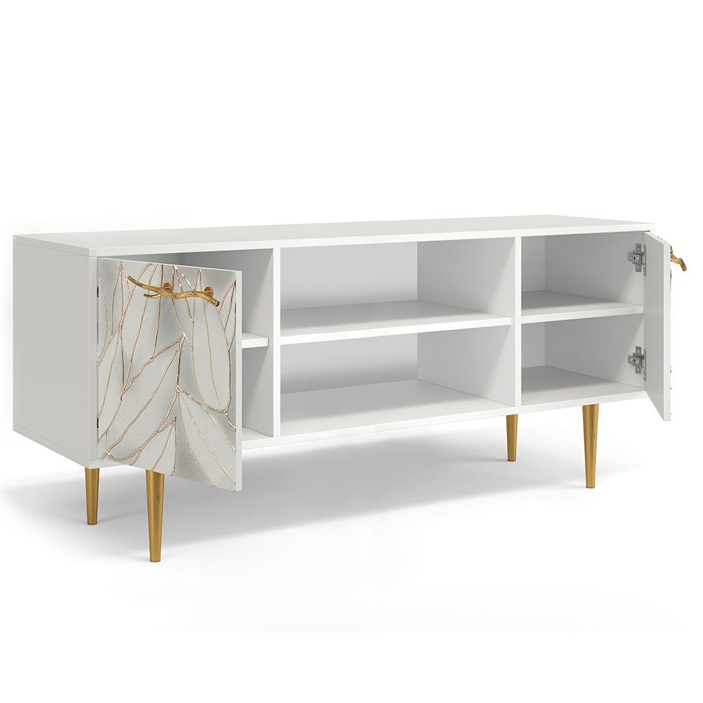 Тумба под ТВ Арт 155см Стайл Айс Голд