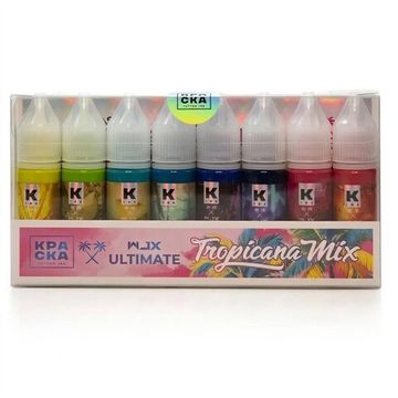 Сет "Tropicana mix" от Краска Tattoo Ink | Тропикана Микс от KRASKA ТАТУ ИНК