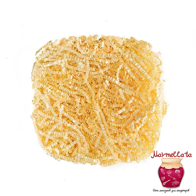 Наполнитель бумажный "Спелая пшеница" (кремовый), (50 гр.)