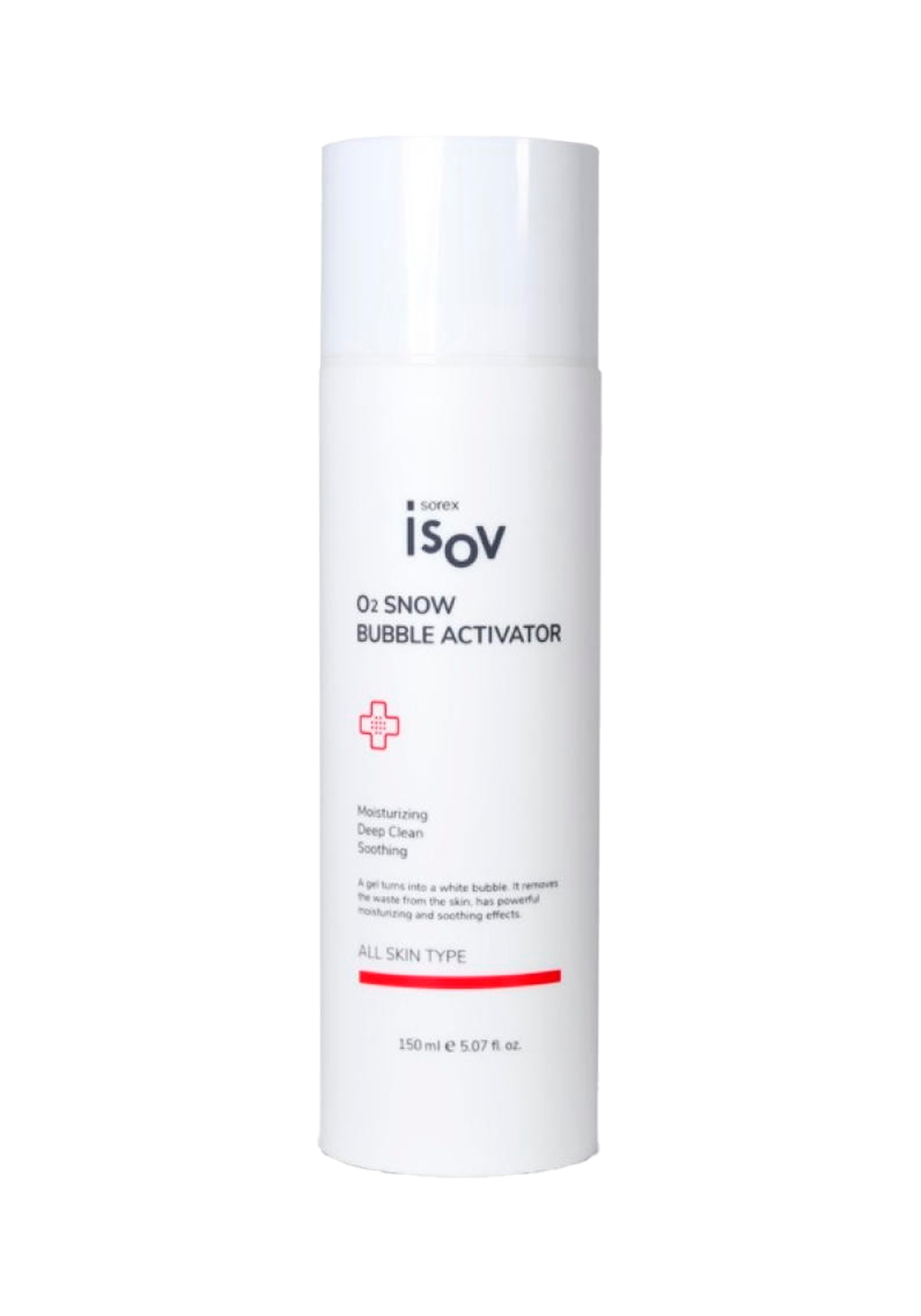 Isov O2 Snow Bubble Activator Кислородная маска для глубокого очищения