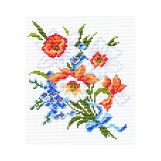 "Нарциссы"-1285 канва с рисунком