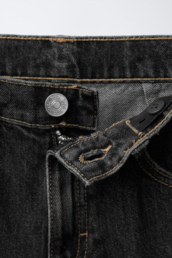 ZARA ДЖИНСЫ FLARE, ЧЕРНЫЙ