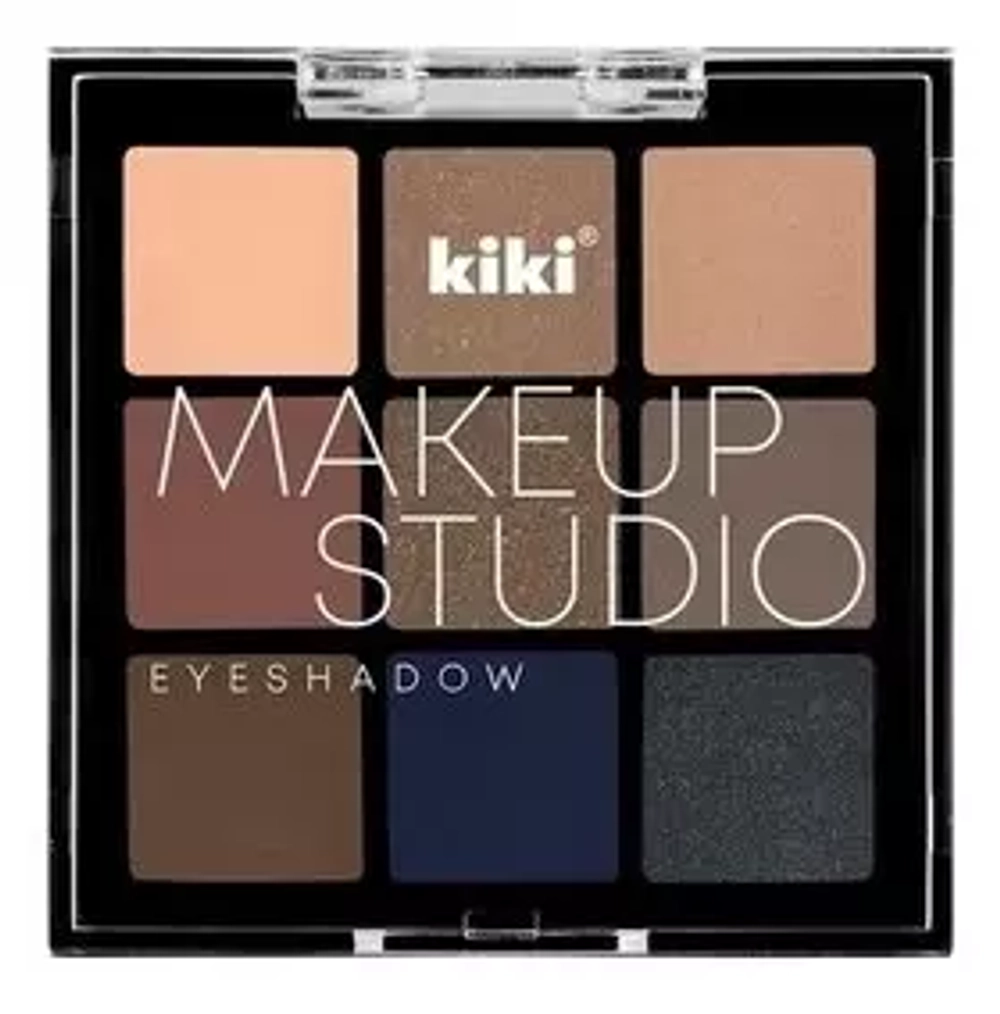Kiki Тени д/век "MAKEUP STUDIO" 9 цв. тон 202 50г