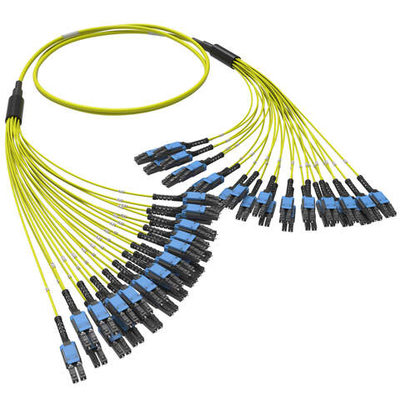 Оптическая разветвительная сборка 48ОВ 9/125 OS2, 24xLC-UPC Duplex Uniboot/24xLC-UPC Duplex Uniboot, 40м