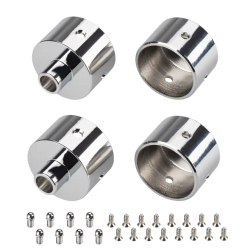 Заглушка WPH-FLEX-D22-360deg с отверстием (Arlight, Металл) 046102