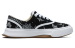 MIHARA YASUHIRO/MIHARA Yasuhiro x FILA FUSION FILA TIDE brand fabric cashew flower non-slip shock absorption wear-resistant lightweight low-top sneakers men's black and white