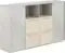 NZ-0316.GS.YN / Шкаф средний со стеклом мат., 4 ящ., обвязка GS, фасады YN / 2024х450х1200, обвязка GS, фасады YN, стекло матовое GLM