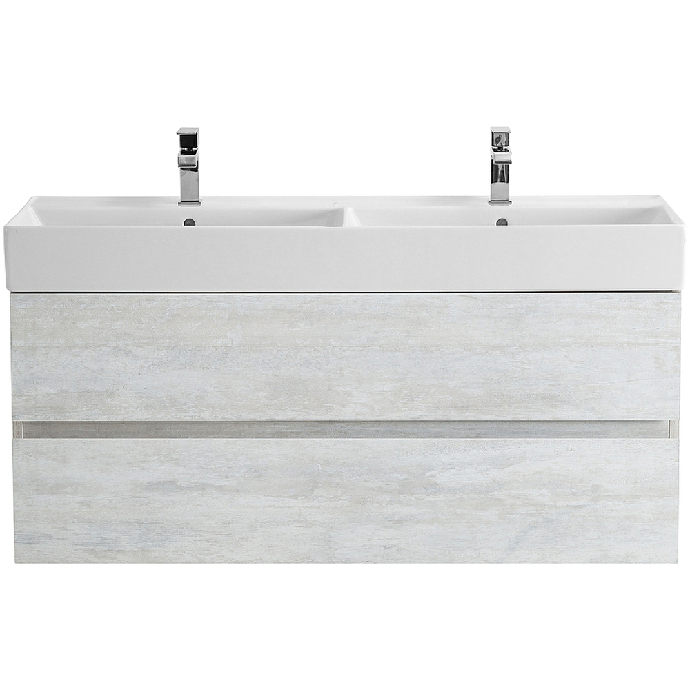 Тумба под раковину Cezares Molveno 46 120 MOLVENO 46-120-2C-SO-2-LB подвесная Legno Bianco