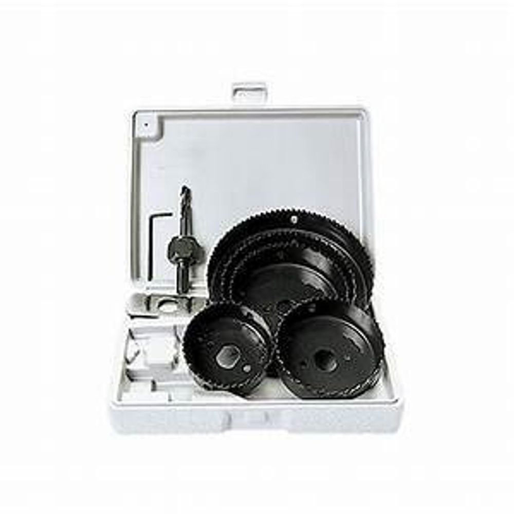 Набор пил кольцевых по дереву 64-127 мм, 8 предм.// Matrix 704715