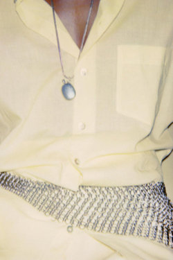 ZARA МЕТАЛЛИЧЕСКИЙ РЕМЕНЬ-СЕТКА, СЕРЕБРИСТЫЙ