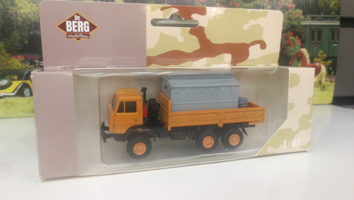 Грузовик генератор, оранж., H0