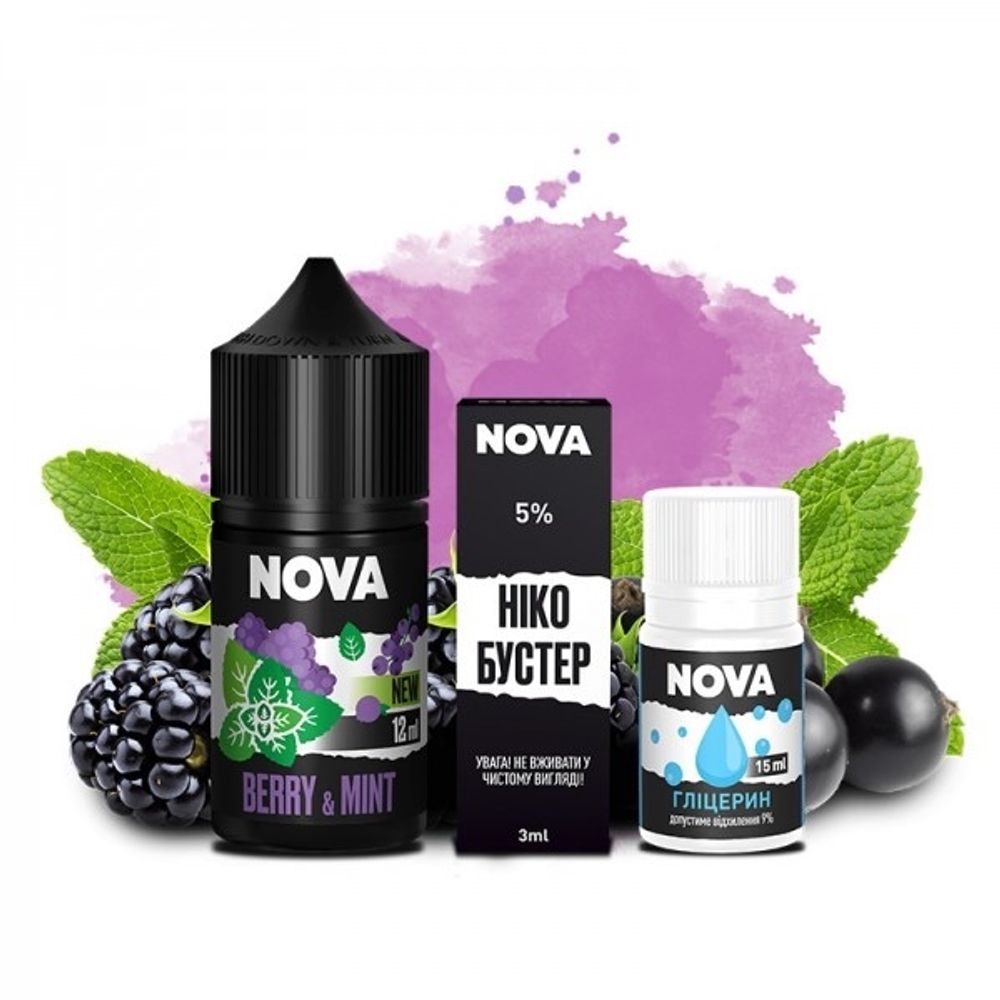 Chaser NOVA - Berry Mint (30ml, 5% nic)
