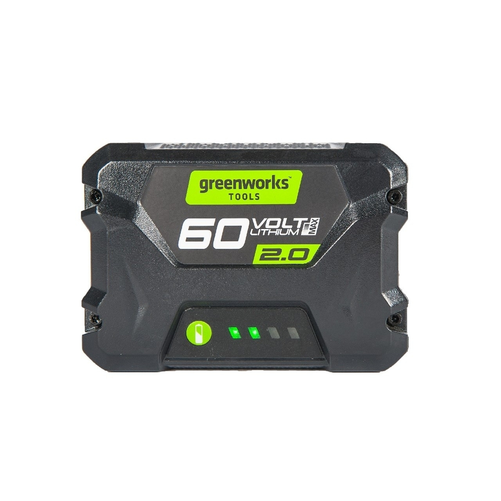 Аккумуляторный блок Greenworks Аккумулятор G60B2, (60V, 2 А.ч) [2918307]