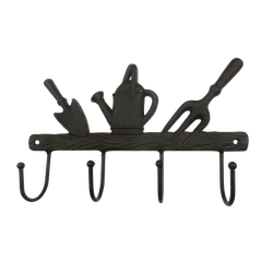Iron Garden Вешалка настенная Огородная 4 крючка