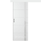 Цена на Одностворчатая дверь купе эмаль VFD Trivia Polar белая остеклённая Купить Одностворчатая дверь купе эмаль VFD Trivia Polar белая остеклённая