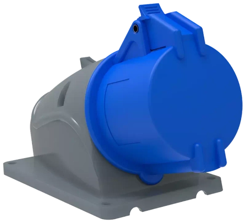 ИЭК Розетка стац. ССИ-123 32А-6ч/200-250В 2P+PE IP44 280683  PSN11-032-3