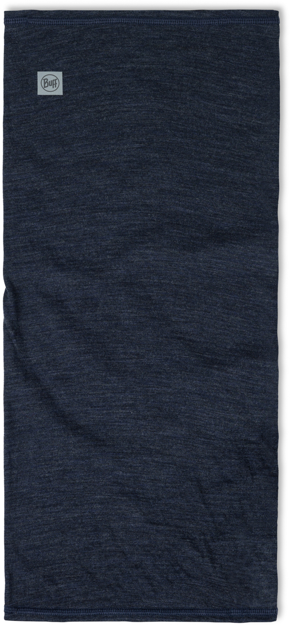 Шерстяной шарф-труба Buff Merino Lightweight Solid Night Blue Bike Collection