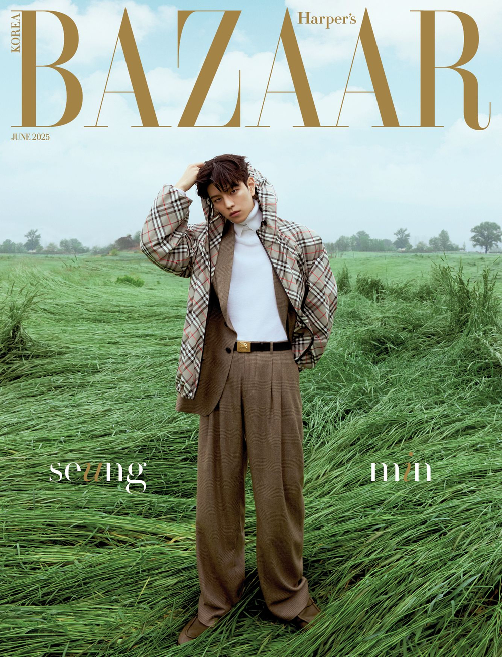публикация BAZAAR - 2025.06 STRAY KIDS SEUNGMIN B Type