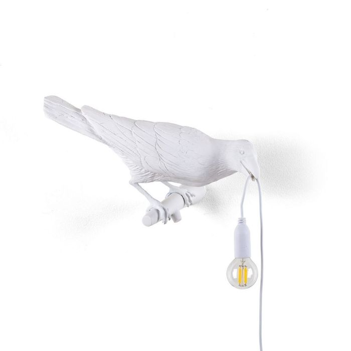 Настенный светильник Seletti Bird Lamp White Looking Right 14731