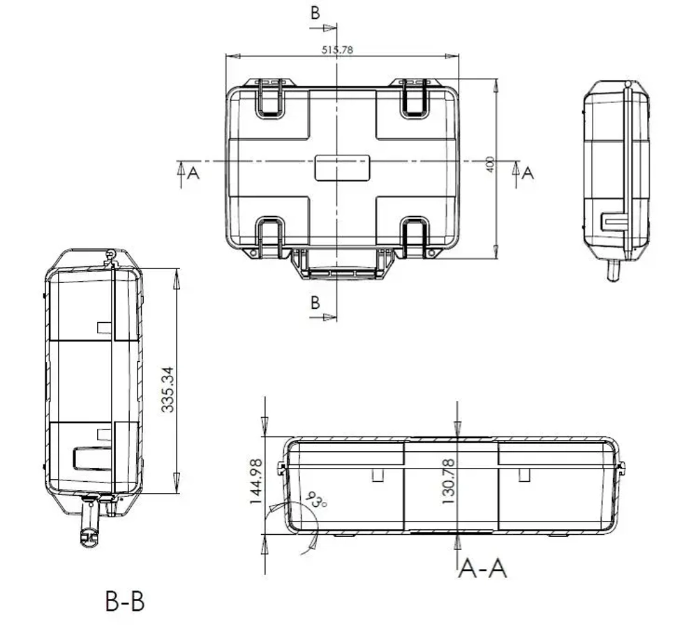Защитный кейс Andbao SZ-4913