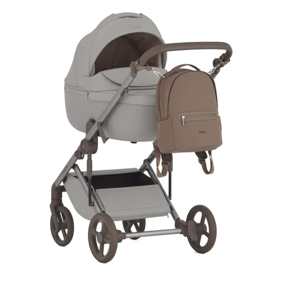 Рюкзак для мамы к детской коляски ANEX Brown