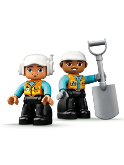 Конструктор лего DUPLO Town Грузовик и гусеничный экскаватор