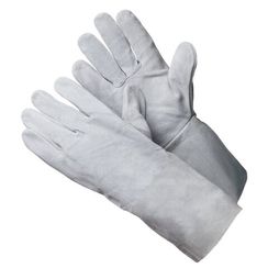 Краги спилковые пятипалые