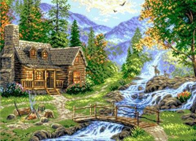 Г-6017 Домик в горах