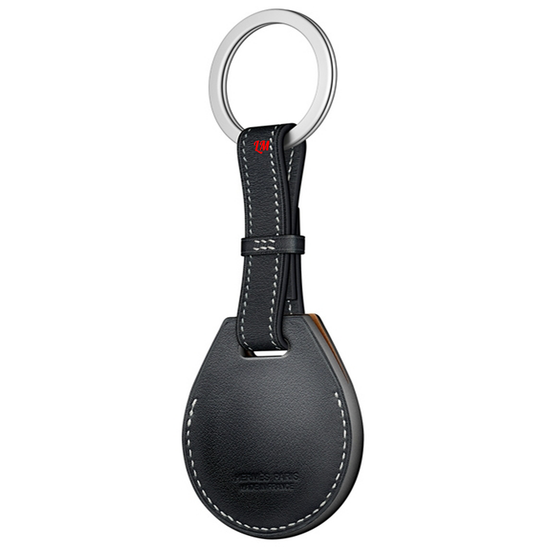 Умный брелок Apple AirTag Hermes с кольцом для ключей Чёрный