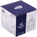 Сахарница стеклянная 100мл «Пирамидка» 6*9см