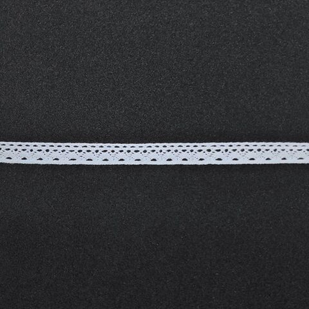 Лента кружевная, №129 голубой, 12мм, HVK-03