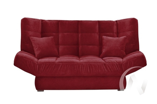 Диван прямой Лаура Люкс (БД) LUMA 22 (бордовый)