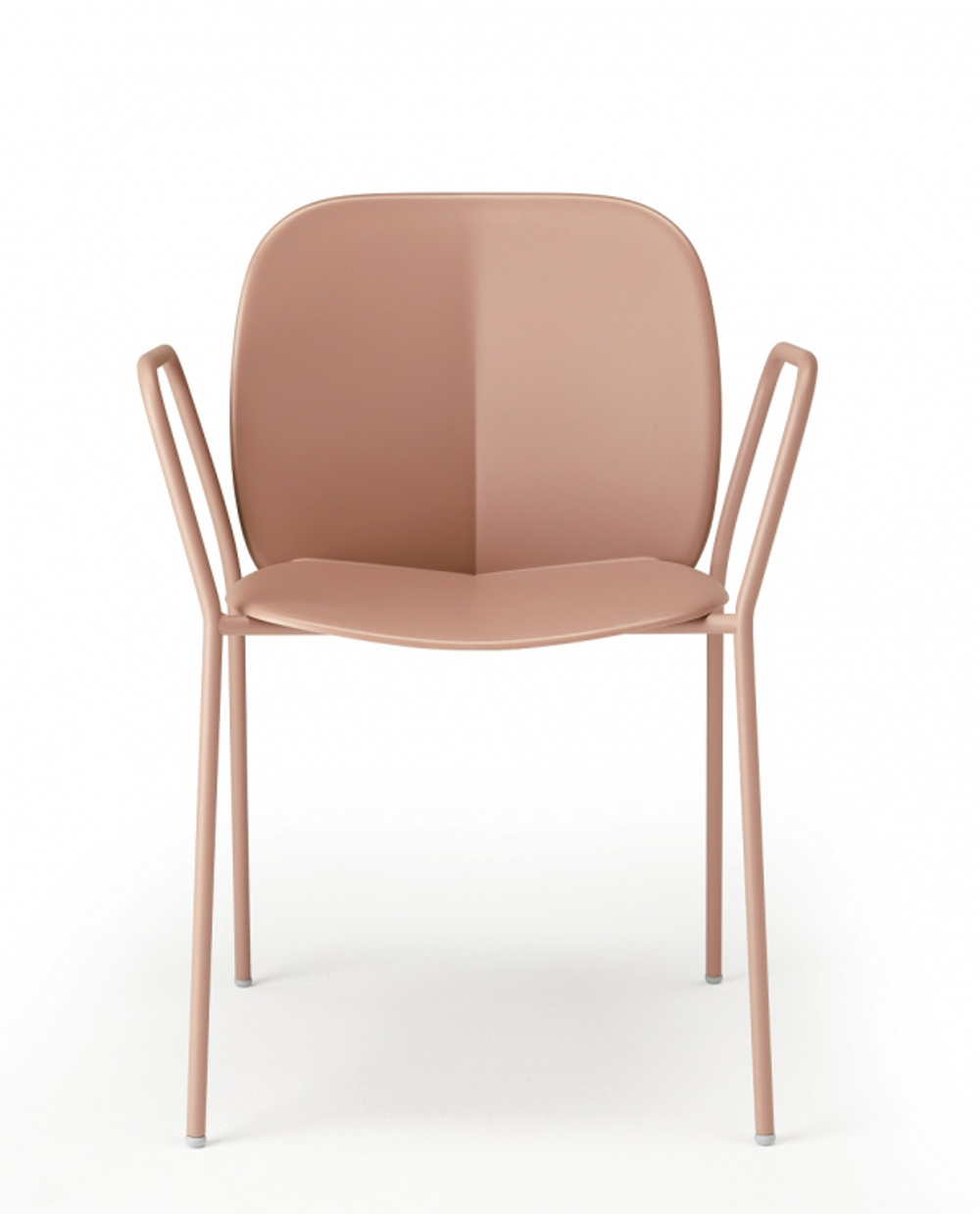 Кресло пластиковое Scab Design Mentha Go Green, карамельный