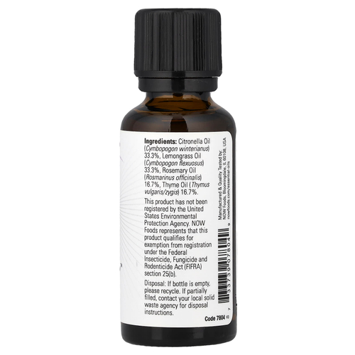 NOW Foods, Bug Ban™, эфирные масла, 30 мл (1 жидк. унция)