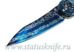 Нож Чебуркова "Русский" BLUE CUSTOMфотография - 2