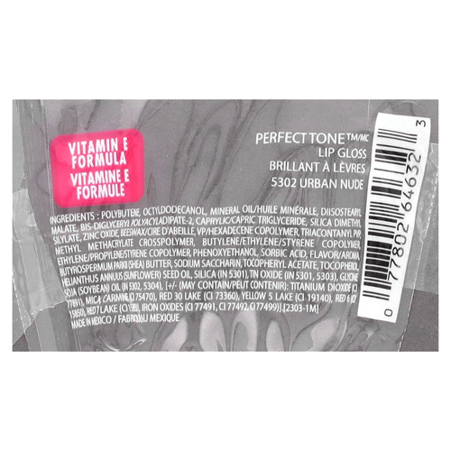 Black Radiance, Perfect Tone, блеск для губ, оттенок 5302 Urban Nude, 11,8 мл (0,4 жидк. унции)