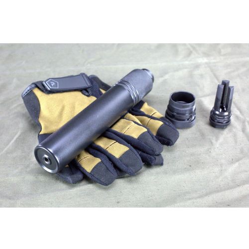 ДТКП закрытого типа RD Standart для карабина Сайга, (.223Rem, 5,45х39, М24х1,5 правая) Титан, Русский дракон