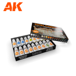 Набор красок AK interactive Signature Set - Kristof Pulinckx - Total Chipping set