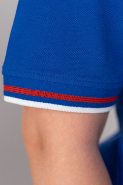 Рубашка-поло женская МЧС короткий рукав (нового образца, василек)