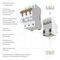 Автоматический выключатель Werkel 3P 10А C 4,5кА W903P104 4690389192777