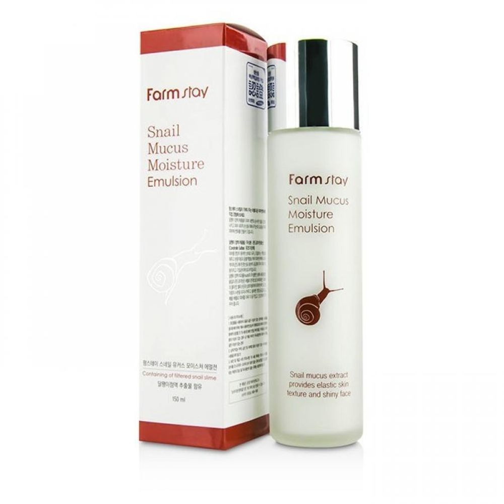 Farm Stay Snail Mucus Moisture Emulsion увлажняющая эмульсия с муцином улитки