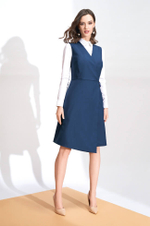 22163 Блузка женская  (белый)