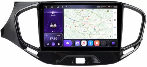 Магнитола для Lada Vesta 2015-2022, Vesta Cross - Kuberg OL-9061 QLed+2K, Android 12, Быстрая, CarPlay, 4G SIM-слот