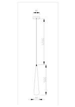Светодиодный подвесной светильник Moderli V2353-PL Epoch