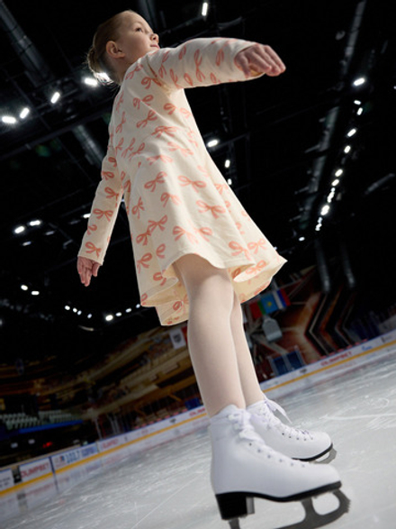 Платье с длинным рукавом Mjölk Бантики