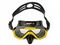 Набор маска+трубка в сумке Sargan Дайва-С черный/желтый