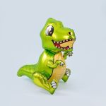 К Ходячая Фигура Маленький динозавр Зеленый 30''/76 см (воздух)