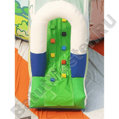Коммерческий надувной батут «Ледяная гора», 12,5×11,5×9 м